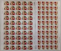 100x 1st Class Christmas Stamps Royal normal 1std class and large letter stamps 50 of each stamp,