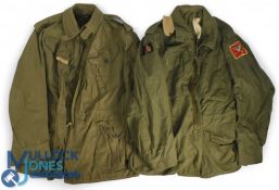 Post War Military Jackets: to include NATO cold weather jacket, 1960 combat smock Canadian, 1980s