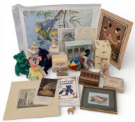 Collectables: with noted items of Lucie Attwell Time for Bed figure, David Winter Cottage, St