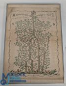 1863 Malcom's Genealogical Tree of the Royal Family of Great Britain, Day & Son litho to the Queen