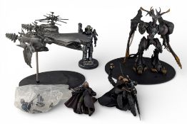 Science Fiction Fantasy Models Figures to include: two Lord of the Rings figures, Fallout 3 resin