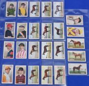 Godfrey Phillips Cigarette Cards: Set of 25 - 1923 Derby Winners and Jockeys - full set