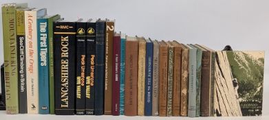 Collection of Rock Climbing, Mountaineering Books and Guides 1926-1999, UK and abroad - with noted
