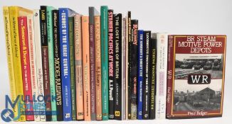 26x mainly Railway & Railway Modelling Books - BR Steam Motive Power Depots 1983 Paul Bolger,