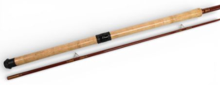 Abu Quiverlite 100 Light Ledger Rod, 10ft 2pc, 25” handle with black alloy sliding reel fittings,