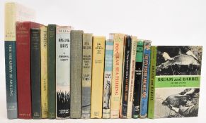 Fishing Books to include Bream and Barbel 1963 Peter Stone, The Fly-Fisher and his Rod 1969