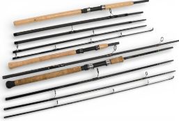 Alcedo Italian Pride telescopic carbon spinning rod, 2.7m, 10 sections, 18” handle, uplocking reel