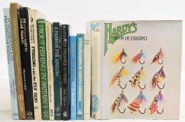 Fishing Books to include Hardy’s Book of Fishing 1971 Patrick Annesley, Fishing for Lake Trout