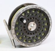 Hardy Bros Marquis #6 alloy trout fly reel smooth alloy foot, rear drag adjuster, quick release