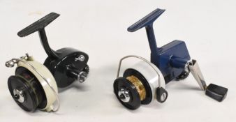 Abu 444A vintage spinning reel, fully working, retains most original finish and an Abu Cardinal 40