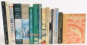 Fishing Books to include Sea Trout Flies 1988 James Waltham, Salmon Fishing A Practical Guide 1989