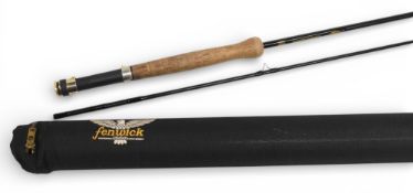 Bruce & Walker hand built in England Merlin Stillwater Reservoir carbon trout fly rod, 10ft 2pc line