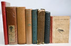 A collection of vintage Fishing Books comprising of How to Catch Trout by Three Anglers 1943, Wet-