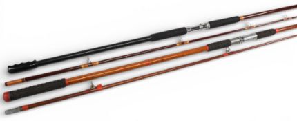 Abu Atlantic 434 Zoom Surfcasting rod 11ft 6” 2pc, Fishing 4 1-3oz composite grips, polished