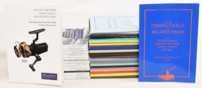 Fishing Catalogues – twenty-two editions of the Mullock’s Fishing catalogue 2008-2015 and twenty-two