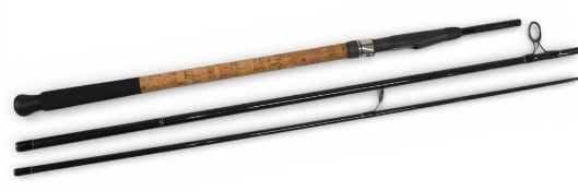 Bob James 12’ 3 piece carp rod by Normark, 2lb TC, lined guides, detachable butt, cork/Duplon handle