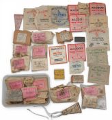 Vintage Allcock Fishing Tackle Hooks, Cast, twisted gut hooks, a good mixture, some sorting needed