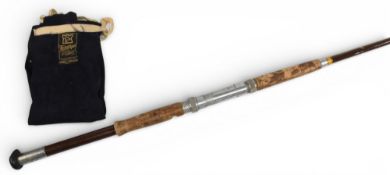 Hardy Alnwick saltwater hollow glass boat rod, 6ft 9” 2pc inc detachable handle, 12lb line weight,