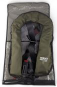 Parmaris Adult 150 Wave Hopper Automatic Lifejacket with brand unused rearming kit, and original