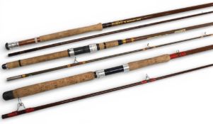 Bruce & Walker Bob Church hollow glass trout fly rod, 10ft 2pc, alloy down locking reel seat MCB