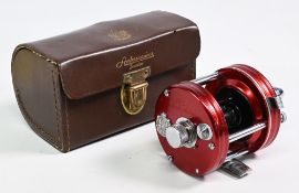 Abu Ambassadeur 5000 multiplier reel seat No 653929, counter balanced handle, star drag, on/off