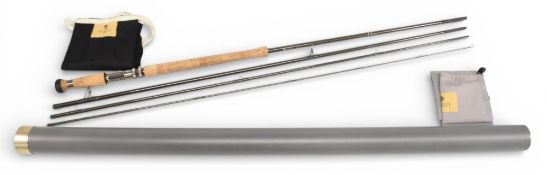 Hardy Alnwick “The Marksman 2” S series carbon salmon fly rod, 14ft 8” 4pc line 10# (SH 48” 45g /