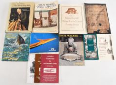 Fishing Books and Catalogues to include A Master’s Guide to Building A Bamboo Fly Rod 1977 Everett