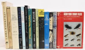 Fishing Books to include Scottish Trout Flies 1966 W H Lawrie, Lake Flies and Their Imitation 1960 C