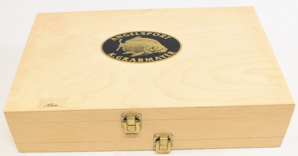 Fine collection of 72 handmade floats, including quills, balsa and cork on cane, in Avon, Zoomer and
