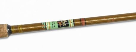 A Lee Rods Redditch Spinette lamiglass carp rod, 9ft 4