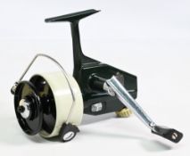 Abu Cardinal 66 fixed spool reel seat No 080 500, good bail, rear tensioner, on/off check, zip case.