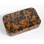Hardy Alnwick Neroda oxblood finish deep fly case 6 ½” x 3 ¾” x 1 ¼”, with chenille bars, good catch