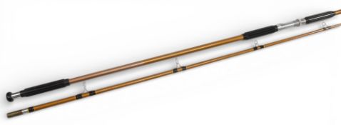 Hardy “Longbow” beach casting rod designed by The Moncrief Rod Development Co Ltd, 11ft 2pc, CW 2/