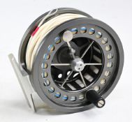 Fine J W Young & Sons Revolution 8350 Freshwater Fly centrepin reel 3.5” dia’ rear drag adjuster,