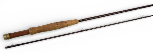 Sage Graphite II 581 LL 2 7/16oz carbon trout fly rod, 8ft 1” 2pc line 5#, alloy sliding reel