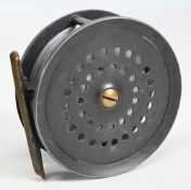 Scarce Graham of Inverness 4” alloy salmon fly reel by Dingley, Eunoch model. Original foot/drum