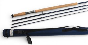 Partridge Redditch Ian Gordon medium Spey No 1650.450 carbon salmon fly rod, 15ft 4pc line 10/11#,