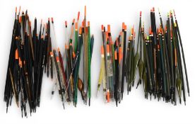 5x bags of 1980s/1990s match fishing floats, including Robin Harris dipper floats, Ian Heaps