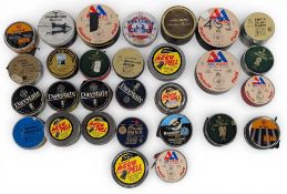 Air Rifle Pellet Tins .177 and .22: assorted makers, part used tins (Qty), 4 tins are empty