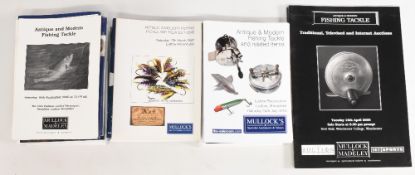 Mullock Madeley and Mullock’s Auction Fishing Catalogues, thirty eight editions from 2000-2020,