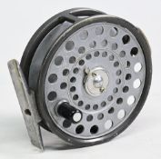 Hardy Bros LRH Lightweight silent check 3 1/8” alloy trout fly reel with rear drag adjuster,