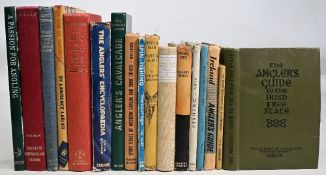 A collection of Fishing Books to include The Angler's Guide to the Irish Free State 1937 Third