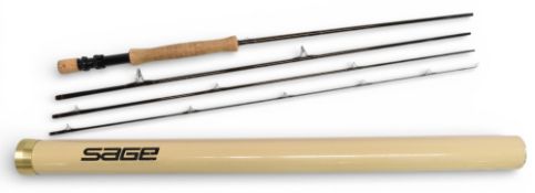 Sage RPL 790-4 Graphite III – 3 1/4oz carbon trout fly rod, 9ft 4pc line 7#, alloy uplocking reel