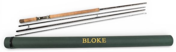 Bloke Speymaster “Trebuchet” carbon salmon fly rod, 12ft 6” 4pc line 7/8#, 24” handle, alloy