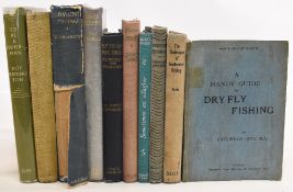 Vintage fishing books to include A Handy Guide to Dry-Fly Fishing 1894 Cotswold Isys, The