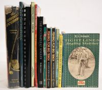 12x Fishing Books and Publications to include Tight Lines Angling Sketches c1980s R C Bridgett,