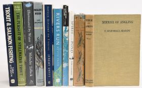 Fishing Books to include Mirror of Angling 1937 E Marshall-Hardy, The Angler’s Week-End Book 1949