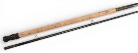 Abu Ledgerlite 112 light/medium action, 10ft 2pc, 23” handle, black alloy sliding reel fittings,