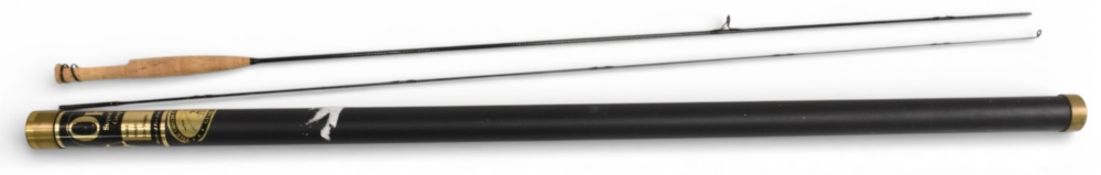 Orvis scarce graphite brook trout fly rod, 6ft 6” 2pc, line 2#, 1oz sliding collars reel seat, lined