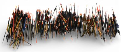 Large quantity of classic stick, waggler and zoomer floats, by Billy Makin, Midi, Billy Lane and